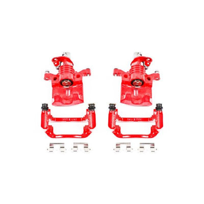 Power Stop 05-09 Buick Allure Rear Red Calipers w/Brackets - Pair