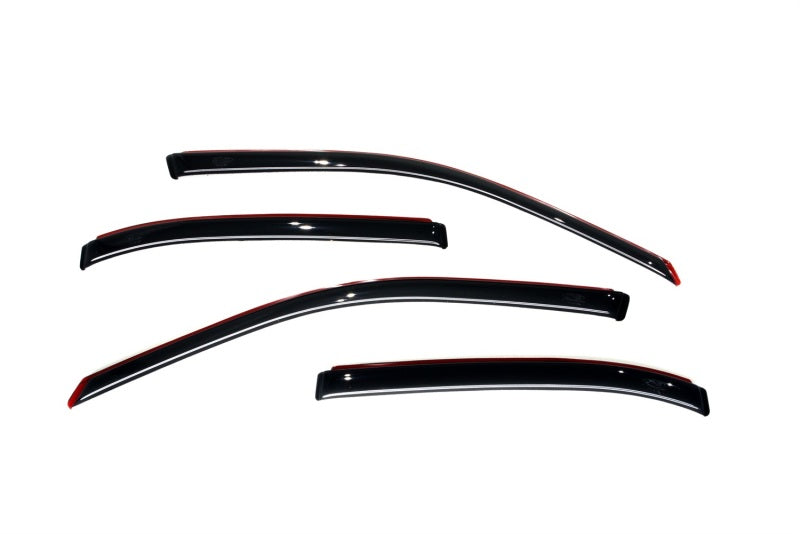 AVS 01-05 Honda Civic Ventvisor In-Channel Front & Rear Window Deflectors 4pc - Smoke AVS 01-05 Honda Civic Ventvisor In-Channel Front & Rear Window Deflectors 4pc - Smoke