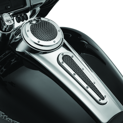Kuryakyn Mesh Dash Insert Chrome