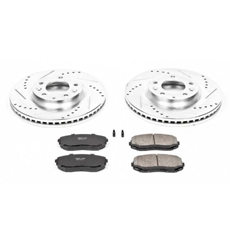 Power Stop 07-12 Mazda CX-7 Front Z23 Evolution Sport Brake Kit Power Stop 07-12 Mazda CX-7 Front Z23 Evolution Sport Brake Kit