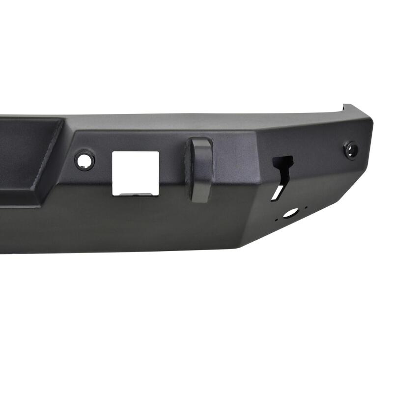 Westin 18-19 Jeep Wrangler JL WJ2 Rear Bumper w/  Sensors (Excl. Wrangler JK) - Textured Black Westin 18-19 Jeep Wrangler JL WJ2 Rear Bumper w/  Sensors (Excl. Wrangler JK) - Textured Black