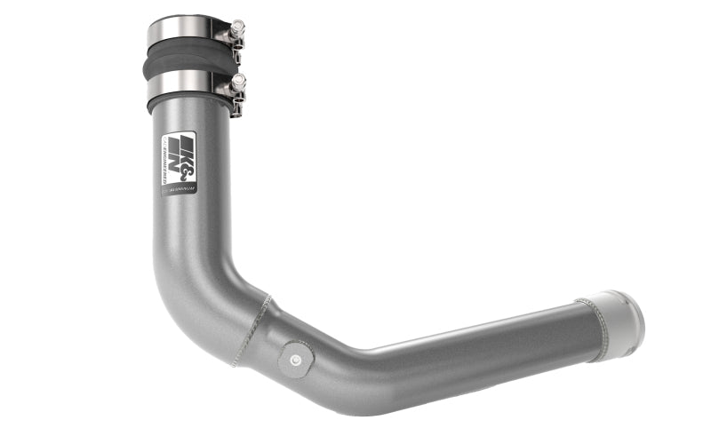 K&N 22-23 Subaru WRX 2.4L H4 Aluminum Charge Pipe Kit - Gunmetal Gray K&N 22-23 Subaru WRX 2.4L H4 Aluminum Charge Pipe Kit - Gunmetal Gray
