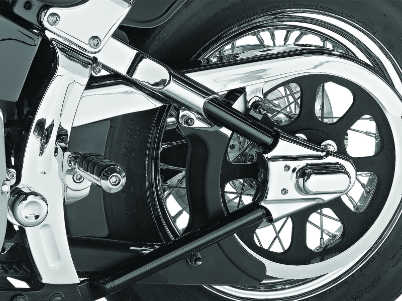 Kuryakyn Boomerang Frame Covers For 00-07 Softail Chrome Kuryakyn Boomerang Frame Covers For 00-07 Softail Chrome