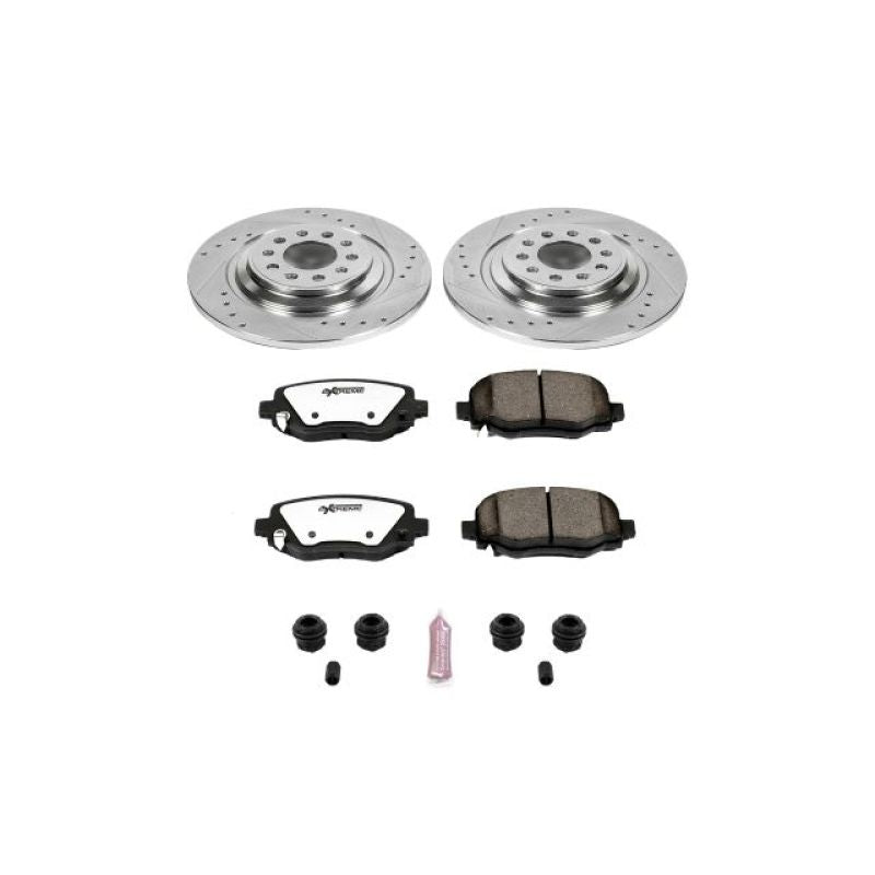 Power Stop 14-19 Jeep Cherokee Rear Z36 Truck & Tow Brake Kit Power Stop 14-19 Jeep Cherokee Rear Z36 Truck & Tow Brake Kit