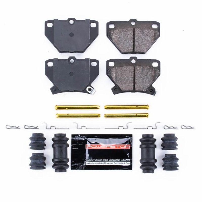 Power Stop 03-06 Pontiac Vibe Rear Z23 Evolution Sport Brake Pads w/Hardware Power Stop 03-06 Pontiac Vibe Rear Z23 Evolution Sport Brake Pads w/Hardware