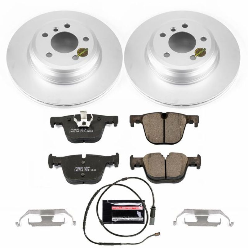 Power Stop 15-16 BMW 328i xDrive Rear Z23 Evolution Sport Coated Brake Kit Power Stop 15-16 BMW 328i xDrive Rear Z23 Evolution Sport Coated Brake Kit