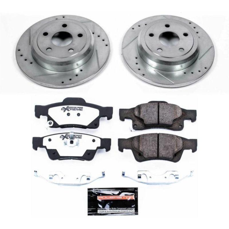 Power Stop 11-19 Dodge Durango Rear Z36 Truck & Tow Brake Kit Power Stop 11-19 Dodge Durango Rear Z36 Truck & Tow Brake Kit
