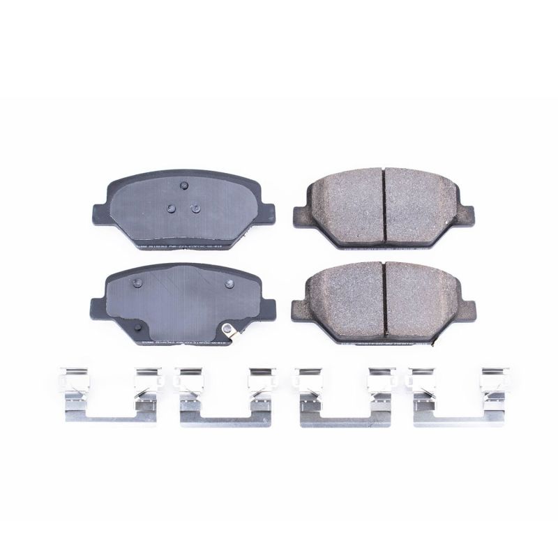 Power Stop 16-19 Buick Envision Front Z17 Evolution Ceramic Brake Pads w/Hardware Power Stop 16-19 Buick Envision Front Z17 Evolution Ceramic Brake Pads w/Hardware