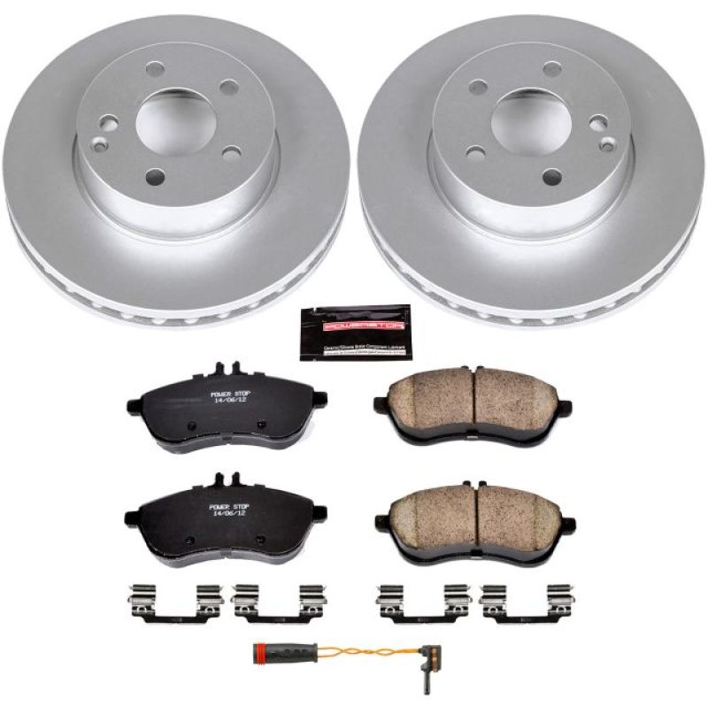 Power Stop 12-15 Mercedes-Benz C250 Front Z23 Evolution Sport Coated Brake Kit Power Stop 12-15 Mercedes-Benz C250 Front Z23 Evolution Sport Coated Brake Kit