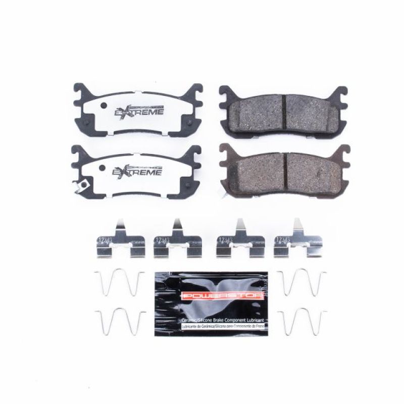 Power Stop 97-03 Ford Escort Rear Z26 Extreme Street Brake Pads w/Hardware Power Stop 97-03 Ford Escort Rear Z26 Extreme Street Brake Pads w/Hardware