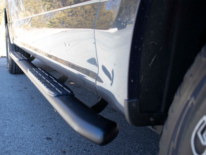 Fishbone Offroad 15-22 Ford F150 Extended Cab Oval Side Steps - Black Textured Fishbone Offroad 15-22 Ford F150 Extended Cab Oval Side Steps - Black Textured