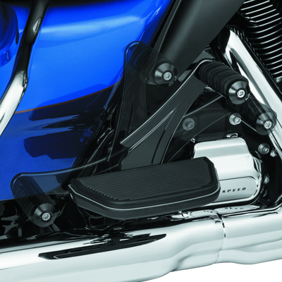 Kuryakyn Adjustable Passenger Pegs With Small ISO Pegs Black