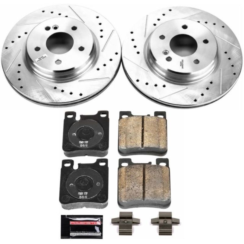 Power Stop 01-02 Mercedes-Benz E430 Rear Z23 Evolution Sport Brake Kit Power Stop 01-02 Mercedes-Benz E430 Rear Z23 Evolution Sport Brake Kit