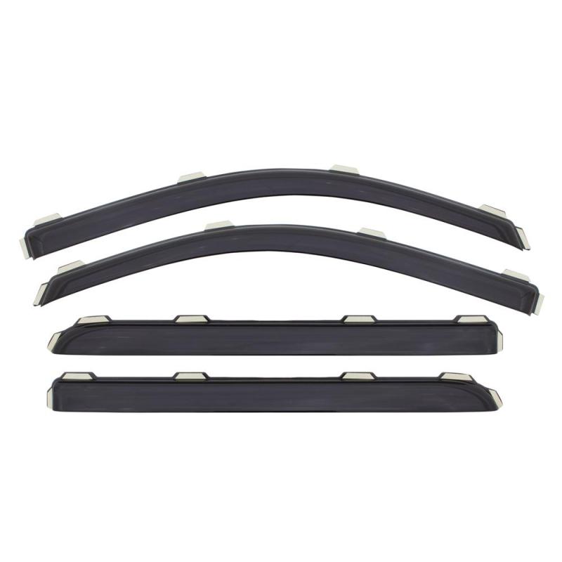 AVS 01-07 Ford Escape Ventvisor In-Channel Front & Rear Window Deflectors 4pc - Smoke AVS 01-07 Ford Escape Ventvisor In-Channel Front & Rear Window Deflectors 4pc - Smoke