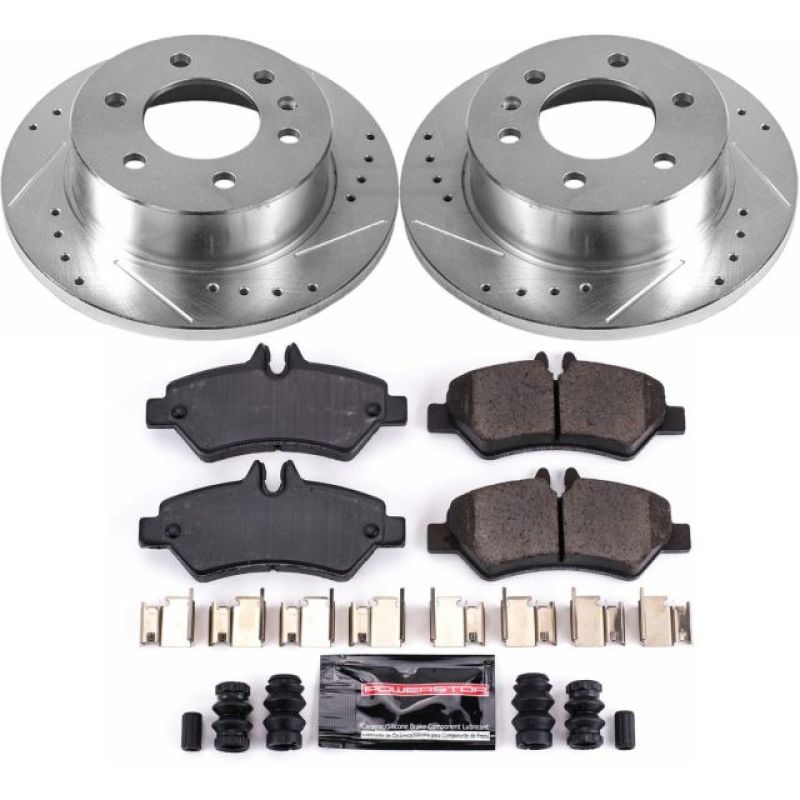 Power Stop 07-09 Dodge Sprinter 2500 Rear Z23 Evolution Sport Brake Kit Power Stop 07-09 Dodge Sprinter 2500 Rear Z23 Evolution Sport Brake Kit