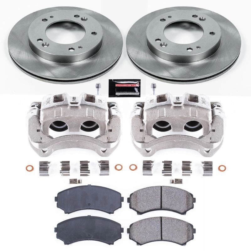 Power Stop 2002 Honda Passport Front Autospecialty Brake Kit w/Calipers Power Stop 2002 Honda Passport Front Autospecialty Brake Kit w/Calipers