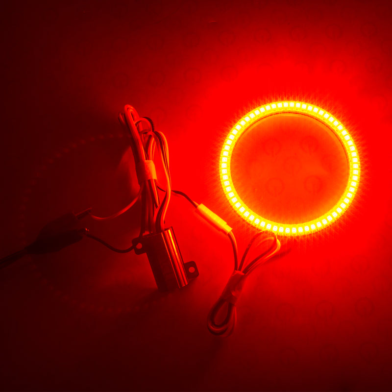 Oracle Jeep Wrangler 07-17 LED Waterproof Turn Signal Halo Kit - Amber Oracle Jeep Wrangler 07-17 LED Waterproof Turn Signal Halo Kit - Amber