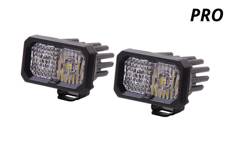 Diode Dynamics Stage Series 2 In LED Pod Pro - White Spot Standard ABL (Pair) Diode Dynamics Stage Series 2 In LED Pod Pro - White Spot Standard ABL (Pair)
