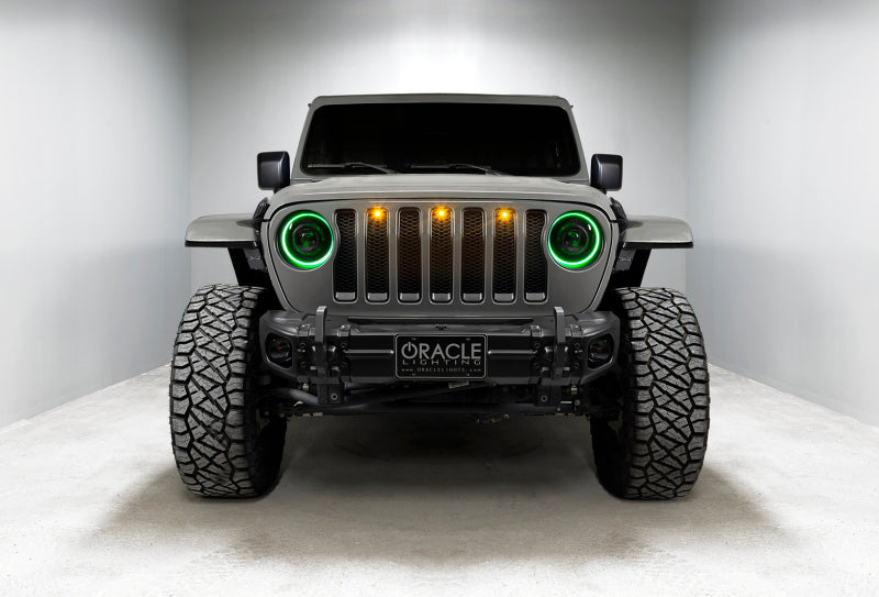 Oracle Oculus Bi-LED Projector Headlights for Jeep JL/Gladiator JT - w/ Simple Controller Oracle Oculus Bi-LED Projector Headlights for Jeep JL/Gladiator JT - w/ Simple Controller