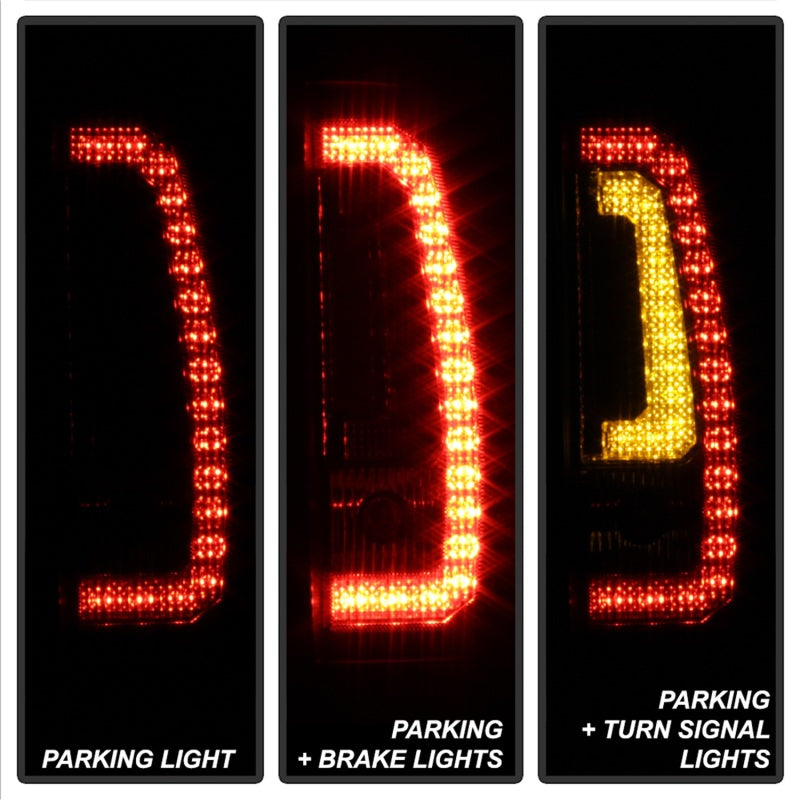 Spyder Chevy Suburban 07-14 V2 - LED Tail Lights - Black Smoke ALT-YD-CSUB07V2-LED-BSM Spyder Chevy Suburban 07-14 V2 - LED Tail Lights - Black Smoke ALT-YD-CSUB07V2-LED-BSM