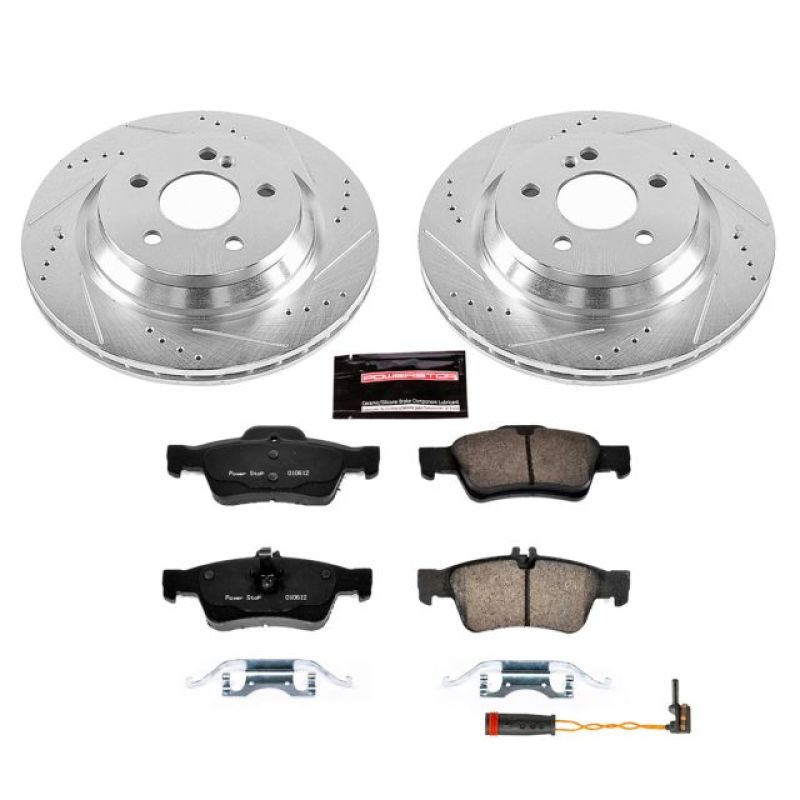 Power Stop 12-13 Mercedes-Benz S350 Rear Z23 Evolution Sport Brake Kit Power Stop 12-13 Mercedes-Benz S350 Rear Z23 Evolution Sport Brake Kit