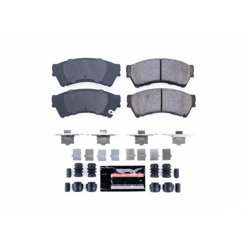 Power Stop 06-12 Ford Fusion Front Z23 Evolution Sport Brake Pads w/Hardware Power Stop 06-12 Ford Fusion Front Z23 Evolution Sport Brake Pads w/Hardware