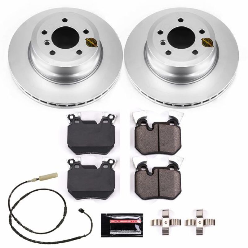Power Stop 11-13 BMW 135i Rear Z23 Evolution Sport Coated Brake Kit Power Stop 11-13 BMW 135i Rear Z23 Evolution Sport Coated Brake Kit