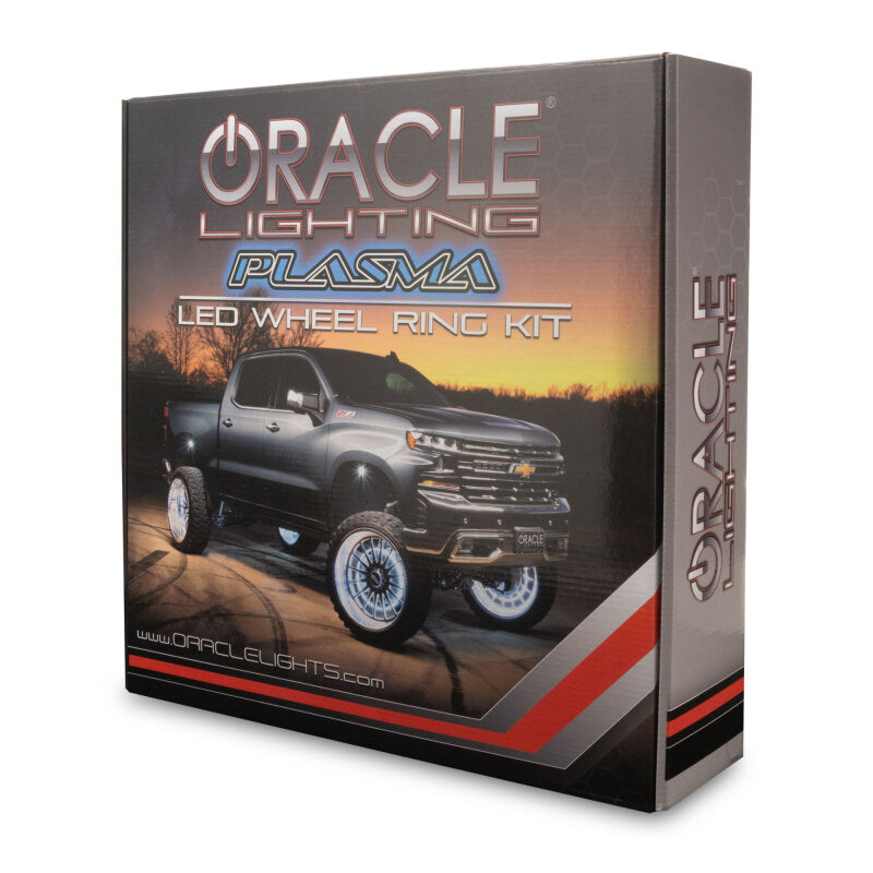 ORACLE Lighting LED Illuminated Wheel Rings - 16.5in PLASMA White ORACLE Lighting LED Illuminated Wheel Rings - 16.5in PLASMA White
