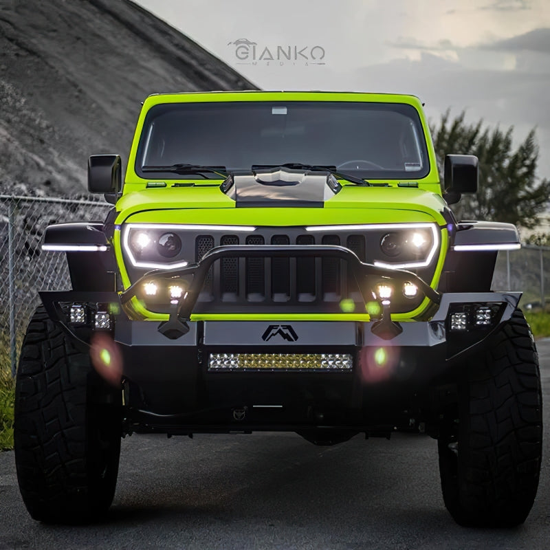 Oracle VECTOR Series Full LED Grille - Jeep Wrangler JL/JT - NA Oracle VECTOR Series Full LED Grille - Jeep Wrangler JL/JT - NA