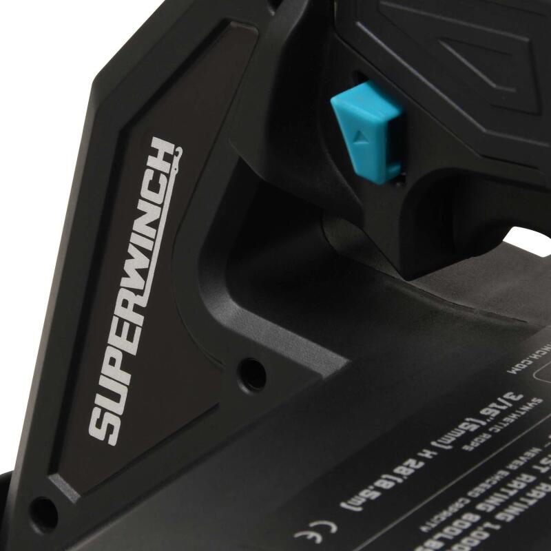 Superwinch Hand Hauler 1000 Winch 24 VDC 1000 lbs Line Pull Soft Shackle Rope End Safely Superwinch Hand Hauler 1000 Winch 24 VDC 1000 lbs Line Pull Soft Shackle Rope End Safely