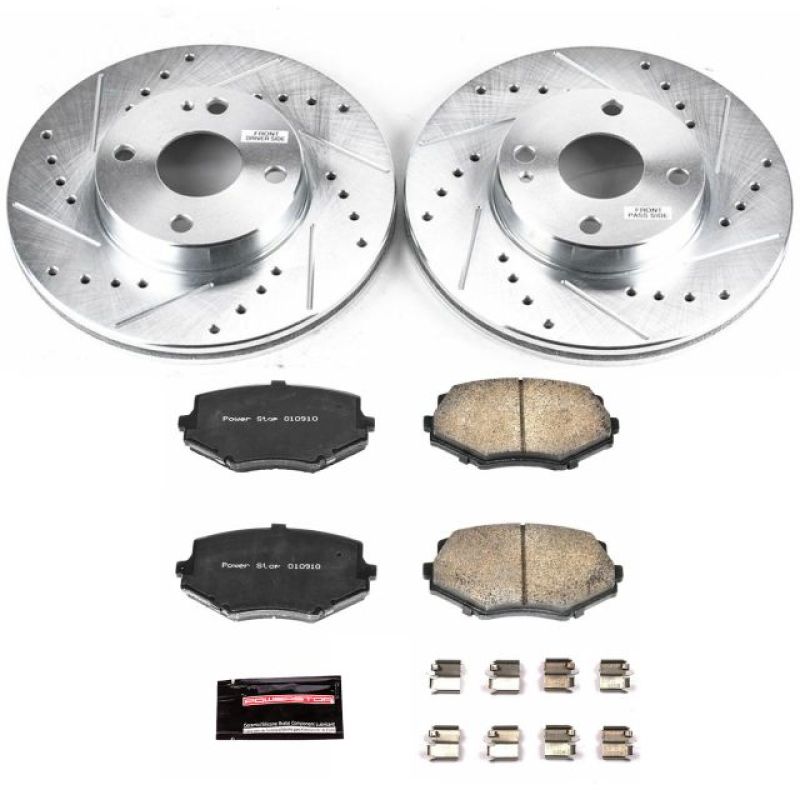 Power Stop 94-97 Mazda Miata Front Z23 Evolution Sport Brake Kit Power Stop 94-97 Mazda Miata Front Z23 Evolution Sport Brake Kit