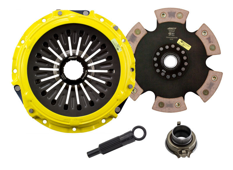 ACT 2003 Mitsubishi Lancer HD-M/Race Rigid 6 Pad Clutch Kit ACT 2003 Mitsubishi Lancer HD-M/Race Rigid 6 Pad Clutch Kit