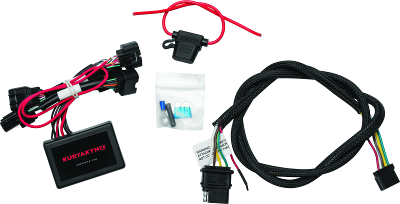 Kuryakyn Trailer Wiring Kit 5-Wire Honda 18-22 GL1800 Kuryakyn Trailer Wiring Kit 5-Wire Honda 18-22 GL1800