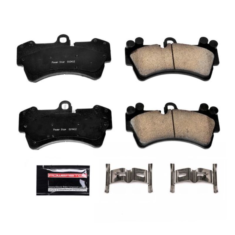 Power Stop 07-15 Audi Q7 Front Z23 Evolution Sport Brake Pads w/Hardware Power Stop 07-15 Audi Q7 Front Z23 Evolution Sport Brake Pads w/Hardware