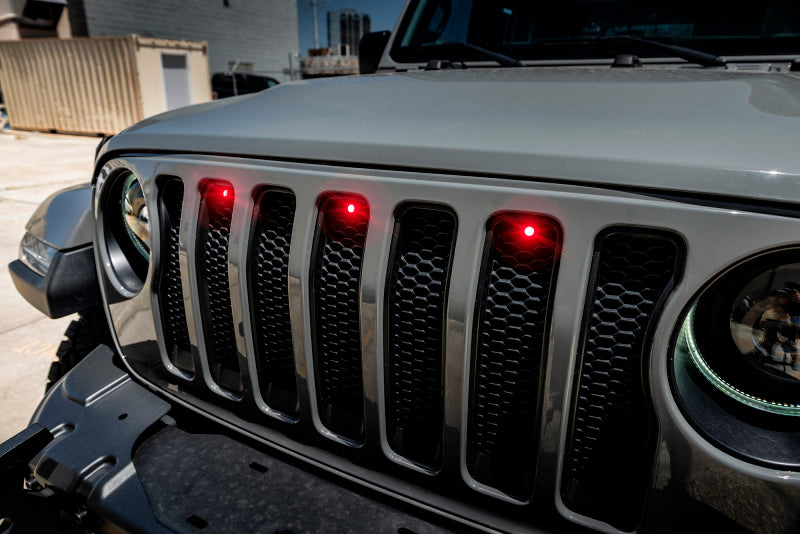 Oracle Pre-Runner Style LED Grille Kit for Jeep Gladiator JT - Red SEE WARRANTY Oracle Pre-Runner Style LED Grille Kit for Jeep Gladiator JT - Red SEE WARRANTY