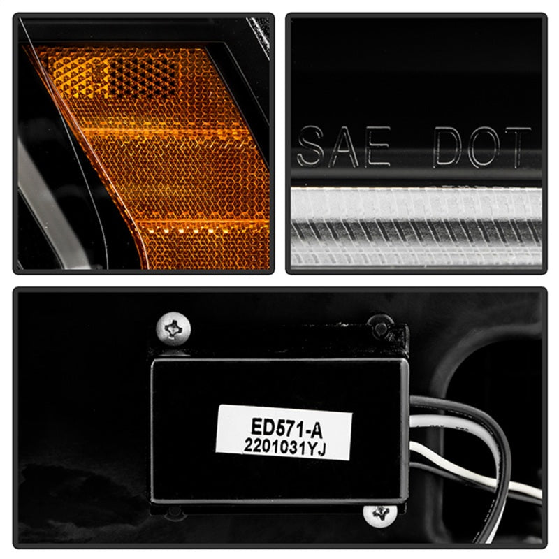 Spyder 19-22 Dodge Ram 2500/3500 (Halogen Model Only) Proj. Headlights (PRO-YD-DR19HDHALAP-SEQ-BK) Spyder 19-22 Dodge Ram 2500/3500 (Halogen Model Only) Proj. Headlights (PRO-YD-DR19HDHALAP-SEQ-BK)