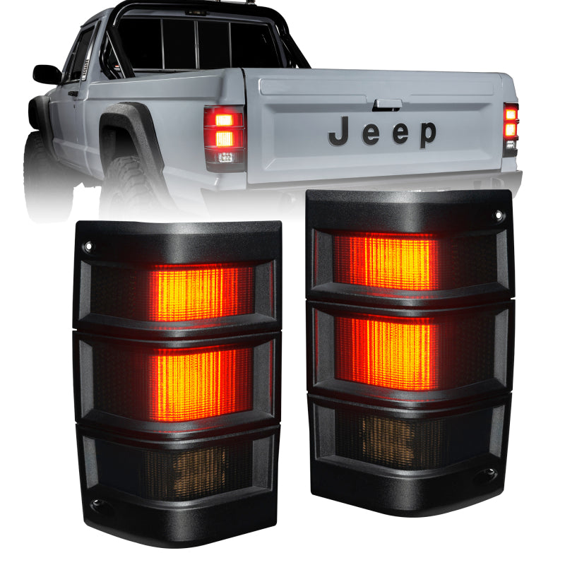 ORACLE Lighting Jeep Comanche MJ LED Tail Lights - Tinted Lens SEE WARRANTY ORACLE Lighting Jeep Comanche MJ LED Tail Lights - Tinted Lens SEE WARRANTY