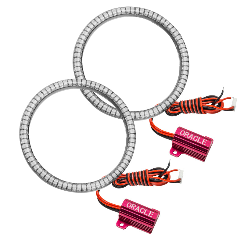 Oracle Jeep Wrangler JK 07-18 LED Waterproof Fog Light Kit - White Oracle Jeep Wrangler JK 07-18 LED Waterproof Fog Light Kit - White