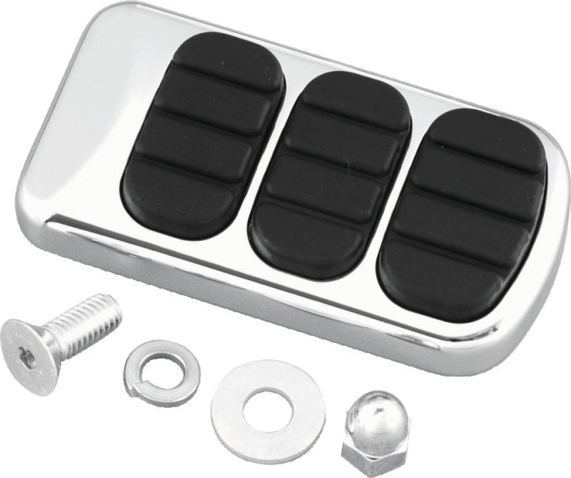Kuryakyn ISO Standard Brake Pedal Pad Chrome Kuryakyn ISO Standard Brake Pedal Pad Chrome