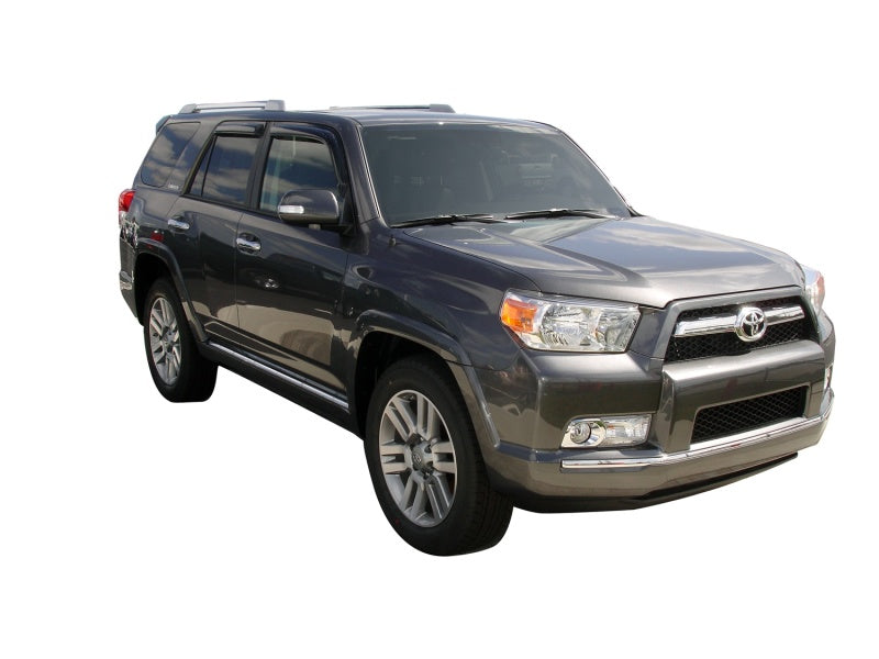 AVS 10-18 Toyota 4Runner Ventvisor Outside Mount Window Deflectors 4pc - Smoke AVS 10-18 Toyota 4Runner Ventvisor Outside Mount Window Deflectors 4pc - Smoke