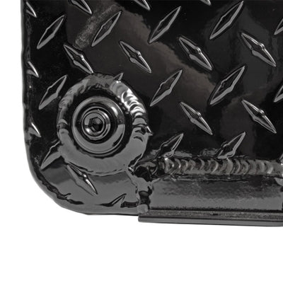 Deezee Universal Tanks - Combo Black Tread Aluminum (111 Gal)