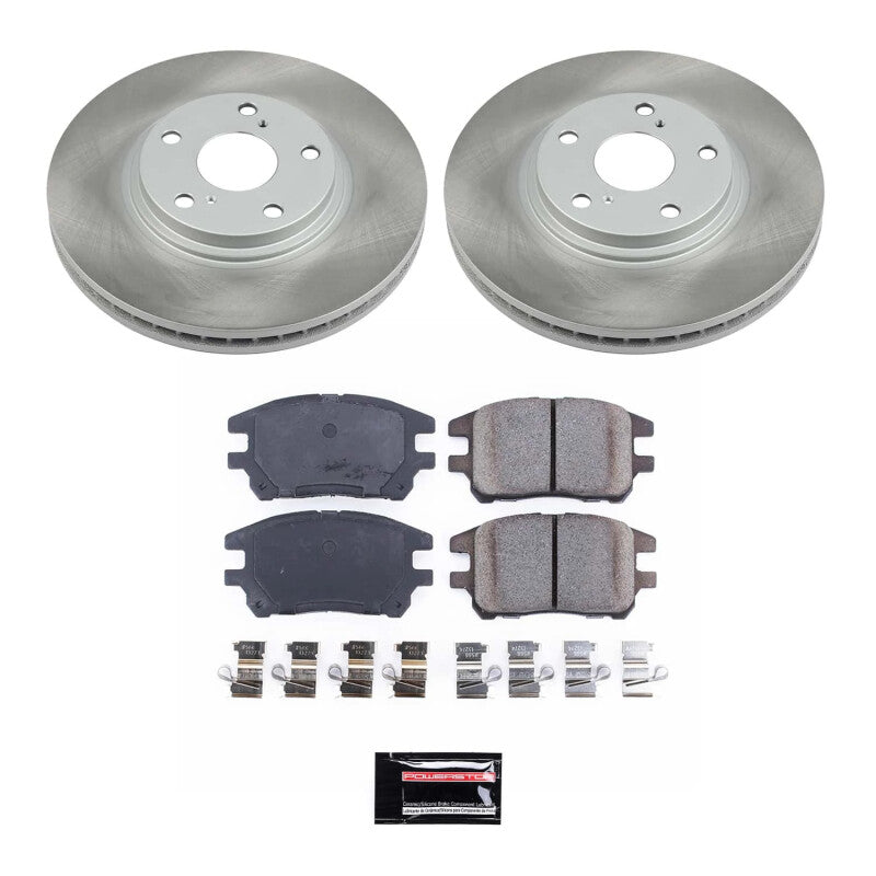 Power Stop 02-03 Lexus RX300 Front Semi-Coated Rotor Kit Power Stop 02-03 Lexus RX300 Front Semi-Coated Rotor Kit
