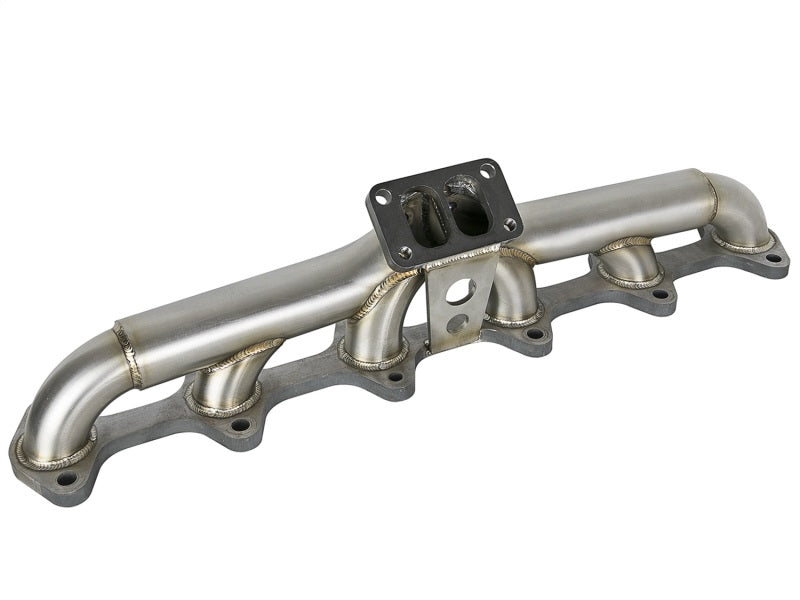 aFe Twisted Steel Header Turbo Manifold (T3) 98.5-02 Dodge Diesel Trucks L6 5.9L (td) aFe Twisted Steel Header Turbo Manifold (T3) 98.5-02 Dodge Diesel Trucks L6 5.9L (td)