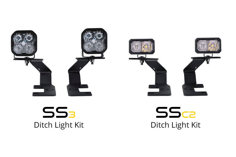 Diode Dynamics 15-21 Colorado/Canyon SS3 LED Ditch Light Kit - Yellow Pro Combo Diode Dynamics 15-21 Colorado/Canyon SS3 LED Ditch Light Kit - Yellow Pro Combo