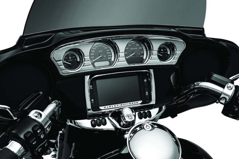 Kuryakyn Switch Panel Accent 14-Up Touring Models Chrome Kuryakyn Switch Panel Accent 14-Up Touring Models Chrome