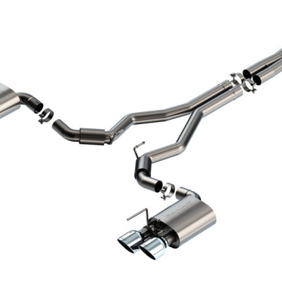 Borla 2024 Ford Mustang Dark Horse 5.0L V8 w/ Active Exhaust S-Type Cat-Back Exhaust System