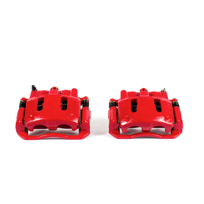 Power Stop 95-02 Ford Ranger Front Red Calipers w/Brackets - Pair Power Stop 95-02 Ford Ranger Front Red Calipers w/Brackets - Pair