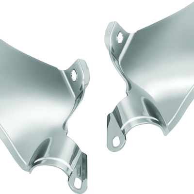 Kuryakyn Saddle Shields Heat Deflectors 18-Up Softail Models Smoke
