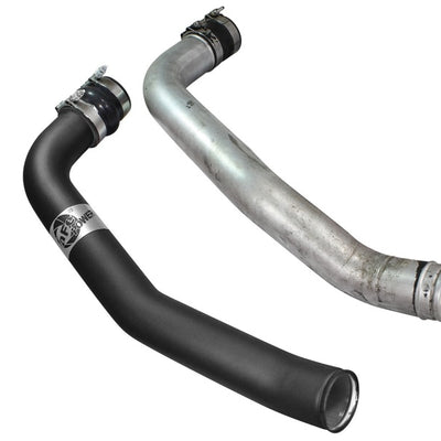 aFe Bladerunner Intercoolers I/C Tube 3in Cold Side Ford F-250/F-350 99-03 V8-7.3L - Black