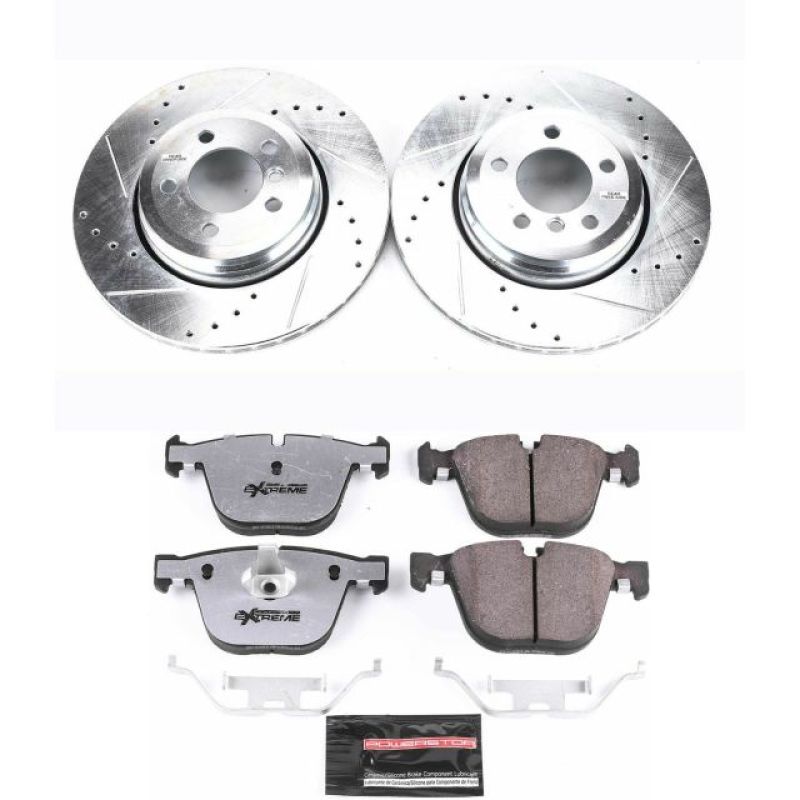 Power Stop 02-05 BMW 745i Rear Z26 Street Warrior Brake Kit Power Stop 02-05 BMW 745i Rear Z26 Street Warrior Brake Kit
